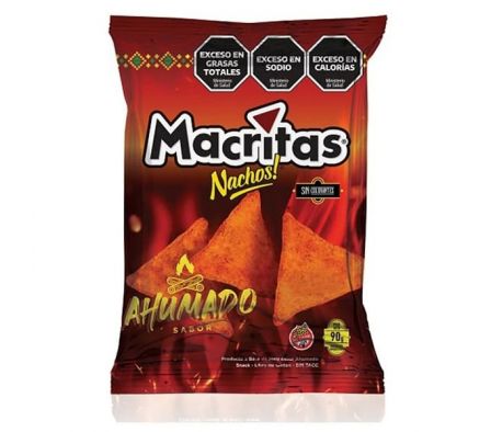 NACHOS MACRITAS AHUMADO 90G