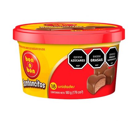 HELADO BON O BON BOMBONCITOS CHOCOLATE 180GR