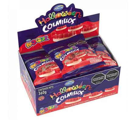 GOMITAS MOGUL COLMILLOS HALLOWEEN 30GR.