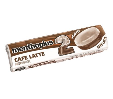 CARAMELO MENTHOPLUS 2 CAFE LATTE 28G