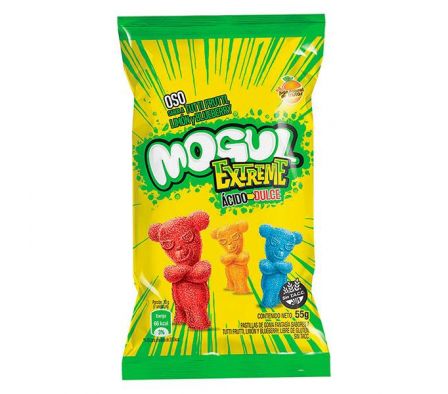 GOMITAS MOGUL OSO EXTREME ACIDO DULCE 50GR