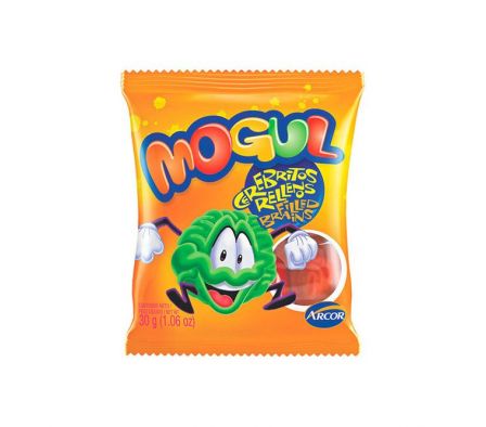 GOMITAS MOGUL CEREBRO PINTALABIOS 30GR