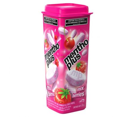 CARAMELO MENTHOPLUS MIX BERRIES 30GR