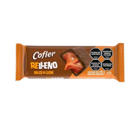 CHOCOLATE TABLETA COFLER DULCE DE LECHE 46G