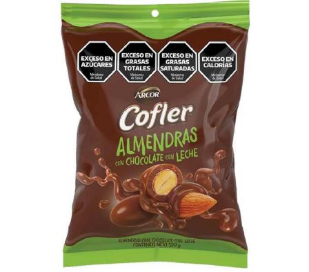 ALMENDRAS COFLER EN CHOCOLATE CON LECHE 100g