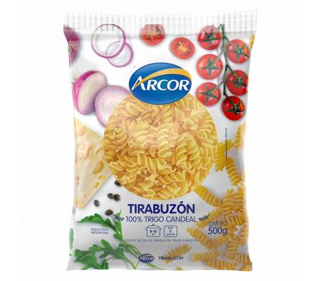 FIDEOS TIRABUZÓN ARCOR 500GR