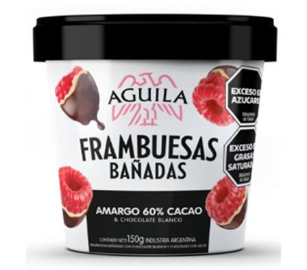 HELADO AGUILA FRAMBUESA C/ CHOCOLATE AMARGO 150GR