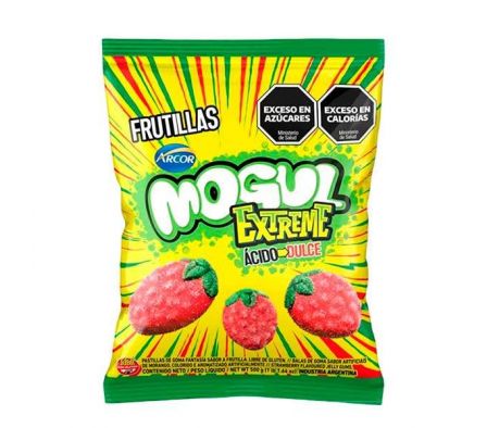 GOMITA MOGUL FRUTILLA ACIDA EXTREME 500G