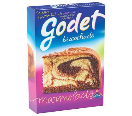 BIZCOCHUELO GODET MARMOLADO 500GR