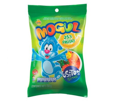 GOMITAS DULCE MOGUL OSITOS 80GR