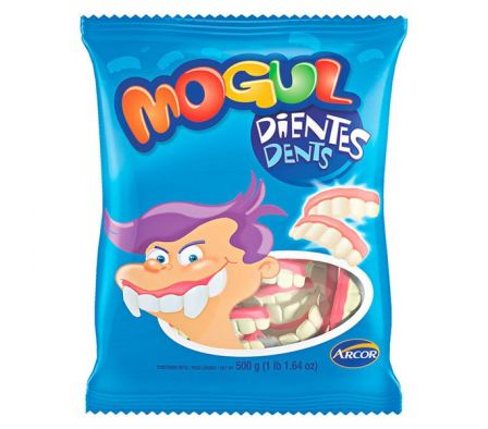 GOMITAS MOGUL DIENTES 80GR