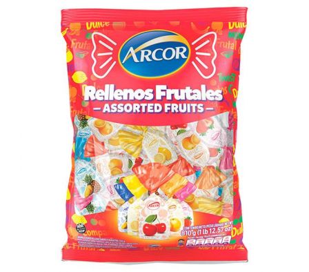 CARAMELO ARCOR  FRUTAL 810 GR