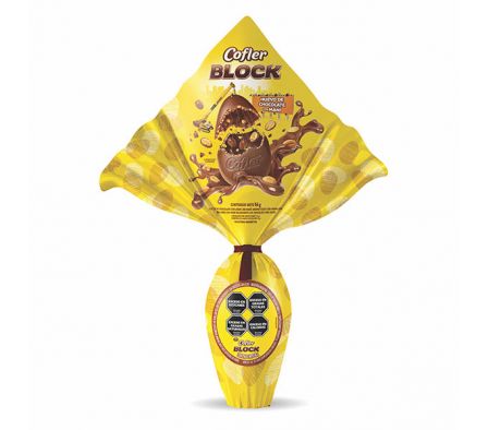 HUEVO DE PASCUA ARCOR COFLER BLOCK 56GR