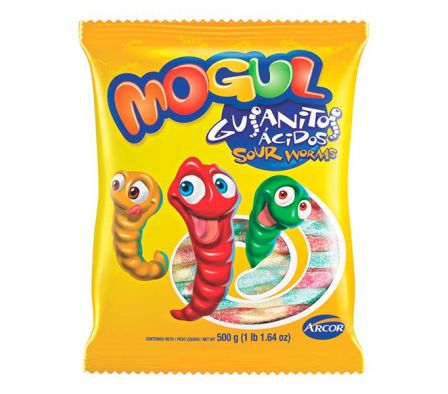 GOMITAS DULCES GUSANITOS 500 GR