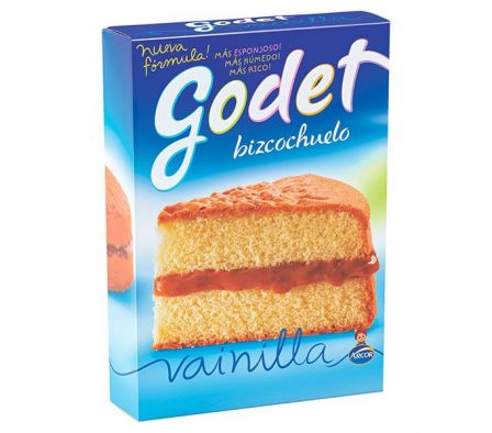 BIZCOCHUELO GODET VAINILLA 480GR