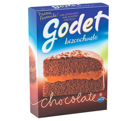 BIZCOCHUELO GODET CHOCOLATE 480GR