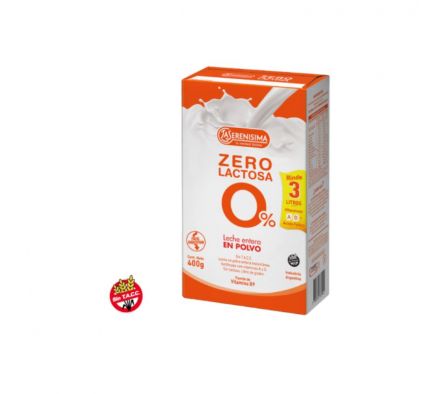 LECHE EN POLVO LA SERENISIMA DESLACTOSA 400GR