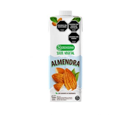 BEBIDA VEGETAL LA SERENISIMA ALMENDRAS 1LT