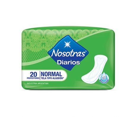 PROTECTOR DIARIO NOSOTRAS NORMAL 20UN