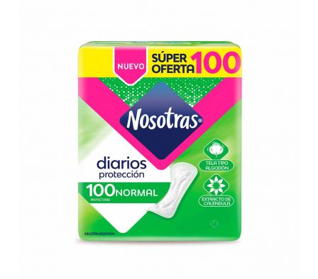 PROTECTOR DIARIO NOSOTRAS NORMAL BOB 100UN