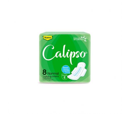 TOALLA HIGIENICA NOSOTRAS CALIPSO NORMAL SEDA X8
