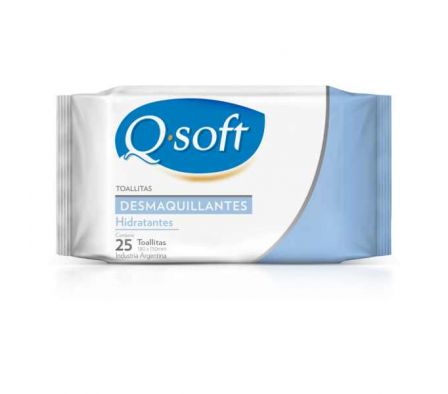 TOALLITAS FACIAL Q.SOFT DESMAQUILLANTE HIDRATANTE 