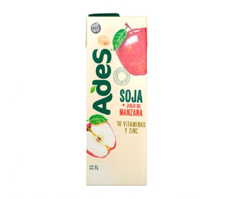 JUGO ADES MANZANA MULTI10 1LT