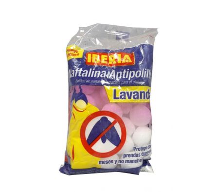 NAFTALINA IBERIA MAXIMA PUREZA LAVANDA 200GR