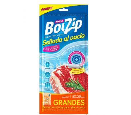 BOLSAS BOLZIP HERMETICAS REP 30X28 G