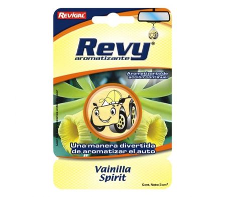 AROMATIZANTE REVIGAL PARA AUTO REVY VAINILLA SPIRI