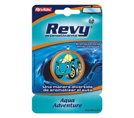 AROMATIZANTE REVIGAL PARA AUTO REVY AQUA ADVENTURE