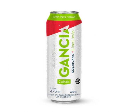 RTD GANCIA LIMA LIMON LATA 473 ML
