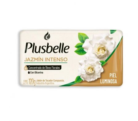 JABON DE TOCADOR PLUSBELLE JAZMIN INTENSO 120 GR