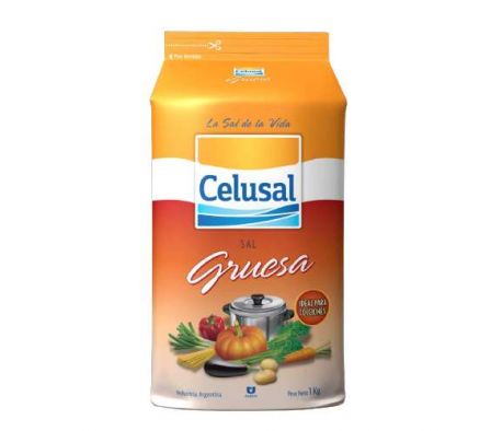 SAL GRUESA CELUSAL PAQUETE 1KL