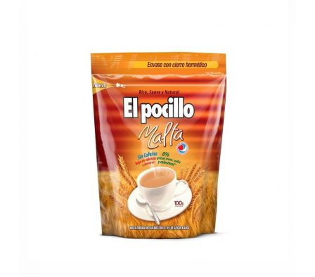 MALTA EL POCILLO DESCAFEINADO DOYPACK 100GR