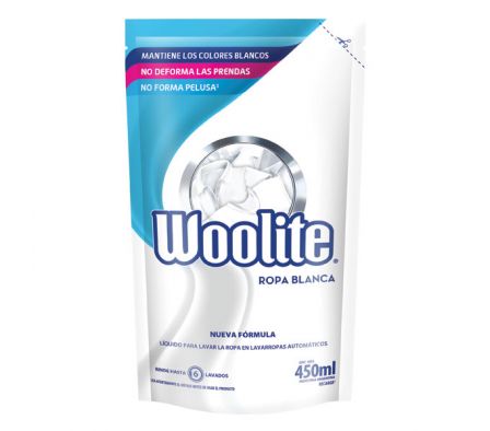 JABON LIQUIDO WOOLITE EXTRA BLACO 450ML