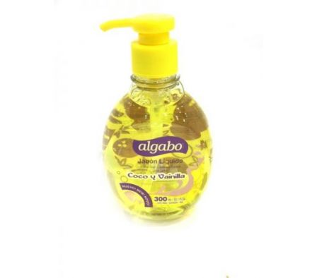 JABON LIQUIDO ALGABO COCO Y FRUTILLA 300ML