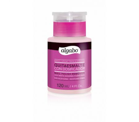 QUITA ESMALTE ALGABO CON DOSIFICADOR  120 ML