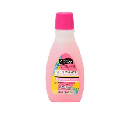 QUITA ESMALTE ALGABO CON KERATINA 100 ML