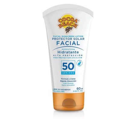 PROTECTOR FACIAL COCOA HIDRATANTE FPS 50 60ML