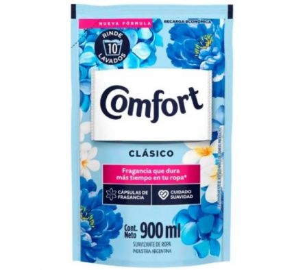 SUAVIZANTE COMFORT CLASSIC DOY PACK 900ML