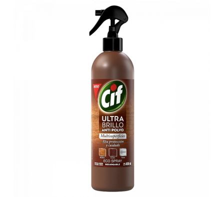 LUSTRAMUEBLES CIF ULTRA BRILLO ANTI POLVO 400ML