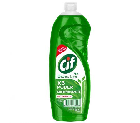 DETERGENTE CIF BIOACTIVE LIMON VERDE 300C