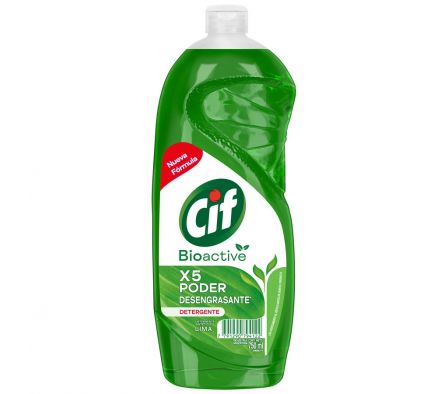 DETERGENTE CIF BIOACTIVE LIMA 750ML 