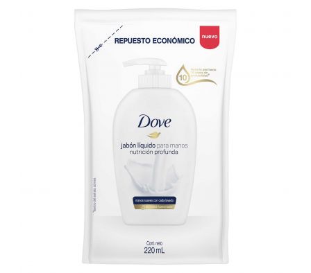 JABON LIQUIDO DOVE BEAUTY WASH 220ML