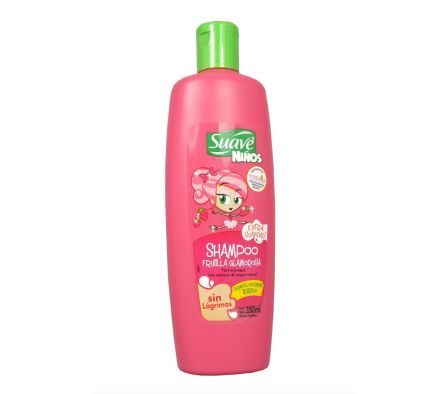 SHAMPOO SUAVE NIÑOS FRUTILLA GLAMOROSA 350ML