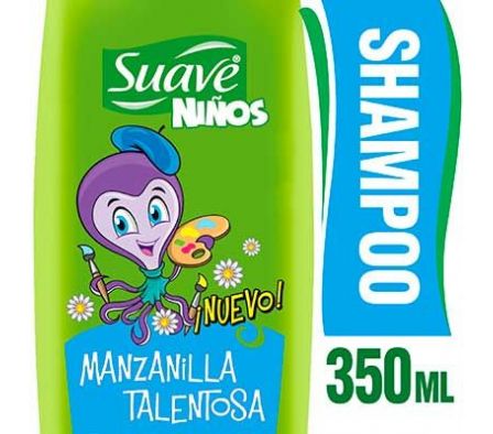 SHAMPOO SUAVE NIÑOS MANZANILLA 350ML