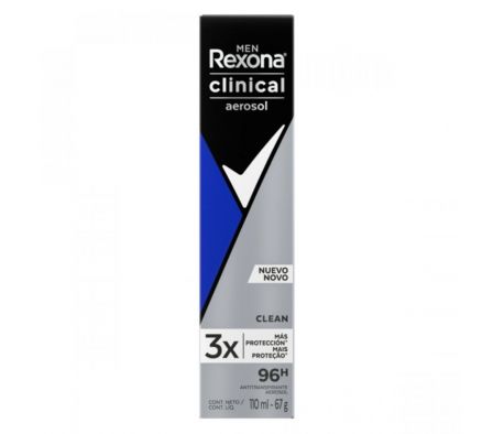 DESODORANTE REXONA CLINICAL CLEAN MEN 67G