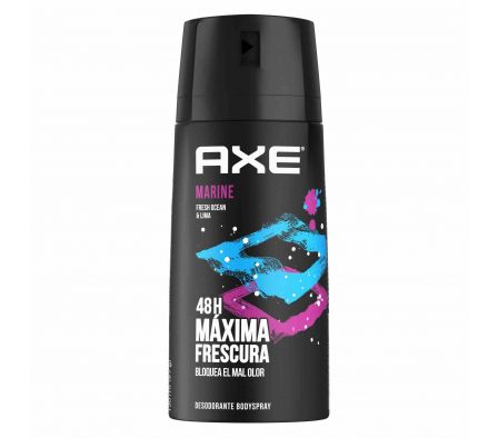 DESODORANTE AXE MARINE MAXIMA FRESCURA 48H 150ML