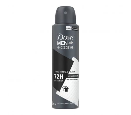 DESODORANTE DOVE MEN INVISIBLE AEROSOL 150ML
